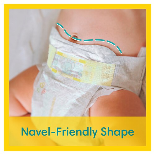 Pampers New Baby Nappies Size 3, 6kg-10kg, Essential Pack