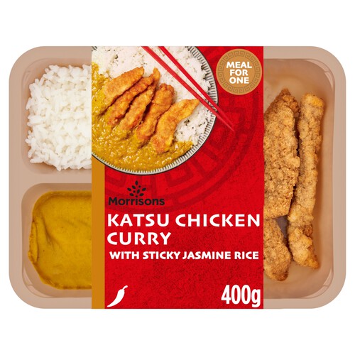 Morrisons Chicken Katsu Curry with Sticky Jasmine Rice