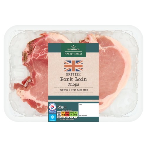 Morrisons British Pork Loin Chop 325g