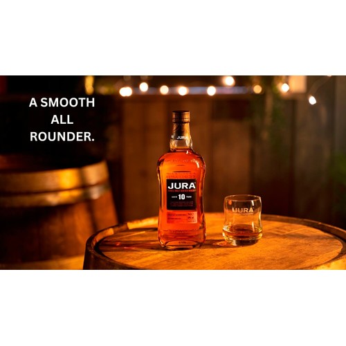 Jura Aged 10 Years Single Malt Scotch Whisky (Abv 40%)