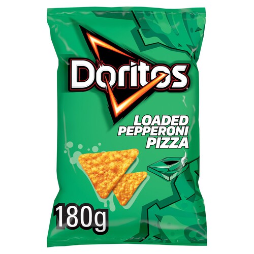 Doritos Loaded Pepperoni Pizza Sharing Tortilla Chips Crisps 