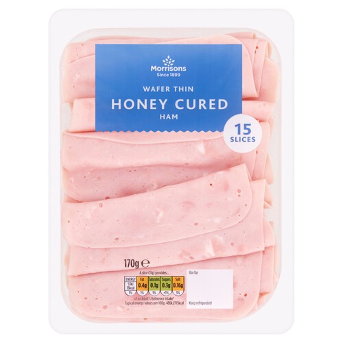 Morrisons Wafer Thin Honey Cured Ham