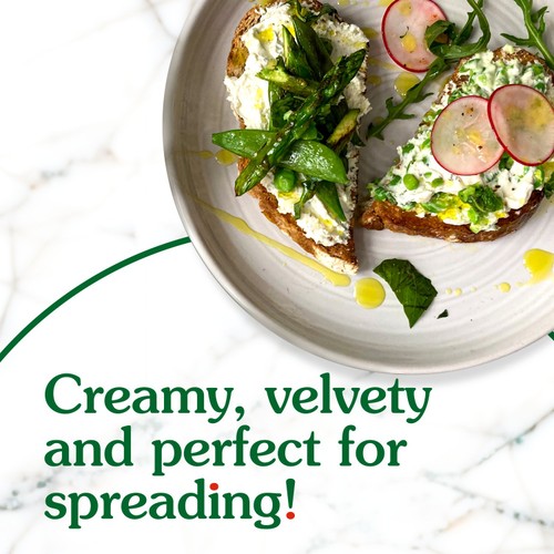 Boursin Velvety Garlic & Herbs Spreadable Soft Cream Cheese 