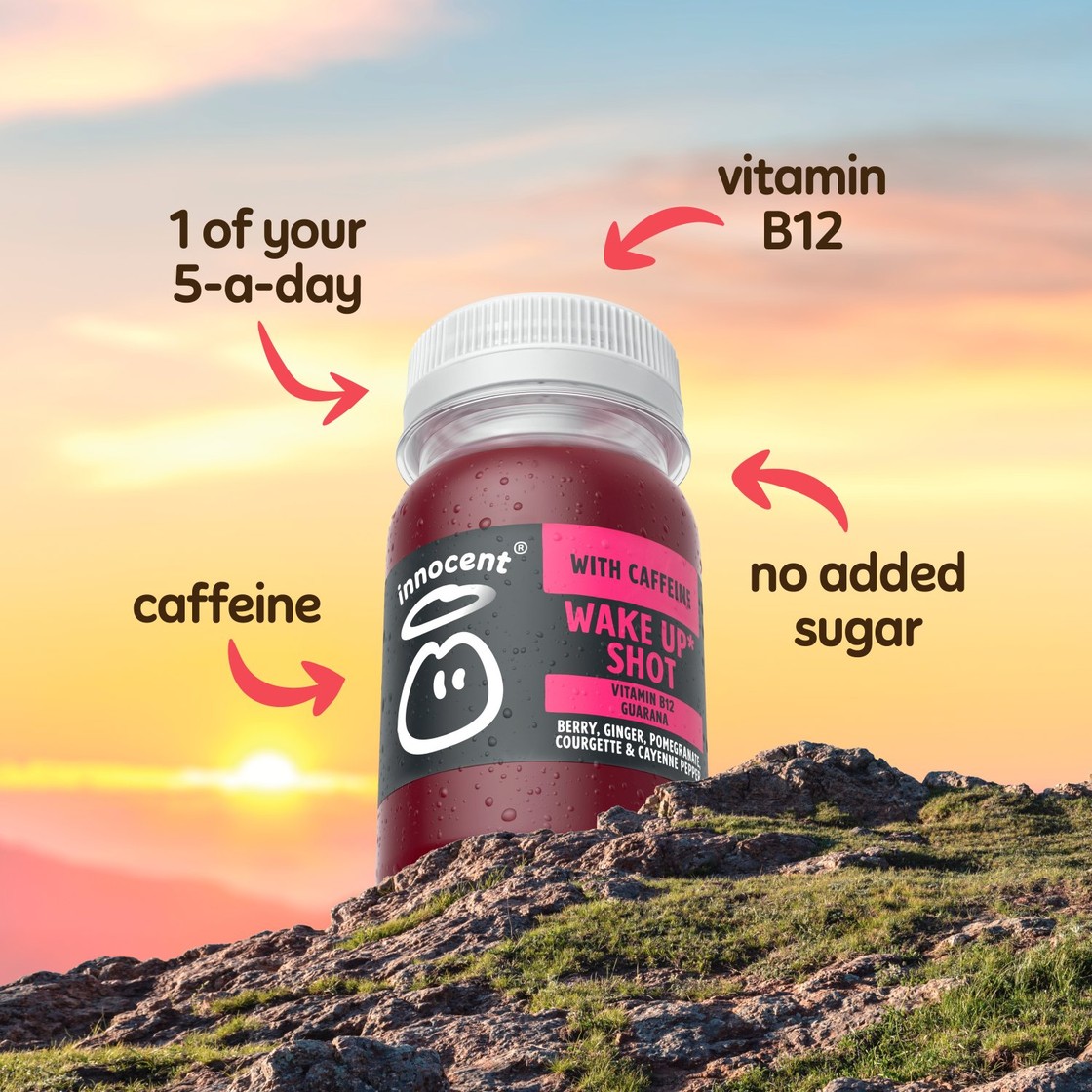 Innocent Wake Up Shot With Caffeine 80ml - Morrisons Online Groceries ...