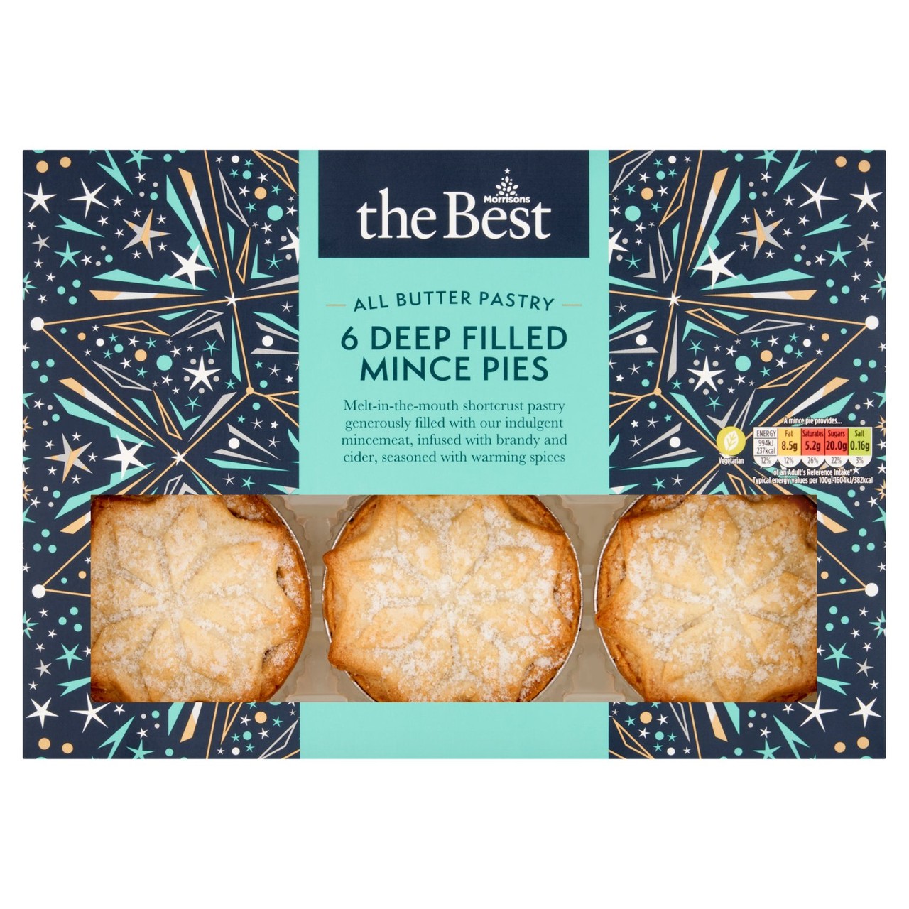 Morrisons The Best Deep Filled Mince Pies