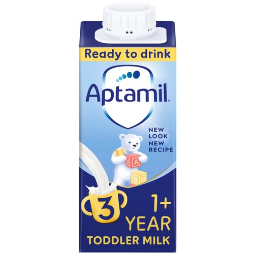 Aptamil 3 Toddler Baby Milk Formula Liquid Ready to Feed 1-3 Years   200ml