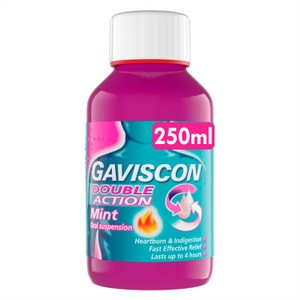 Gaviscon Double Action Liquid Mint 250Ml