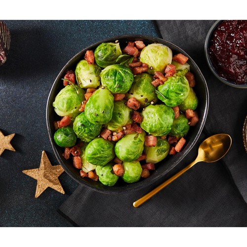 Morrisons The Best Baby Brussels Sprouts&Italian Pancetta With Maple Butter