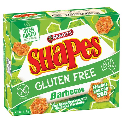 Shapes Gluten Free BBQ 110g