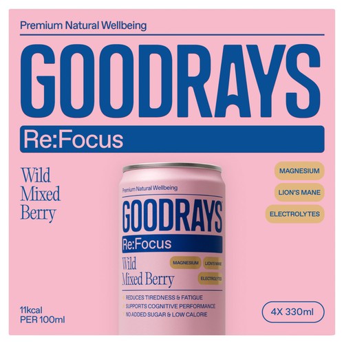 Goodrays Refocus Wild Mixed Berry