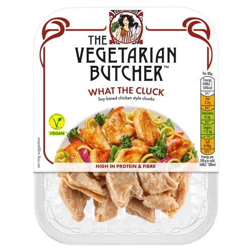 The Vegetarian Butcher What the Cluck Vegan Chicken Chunks Pieces