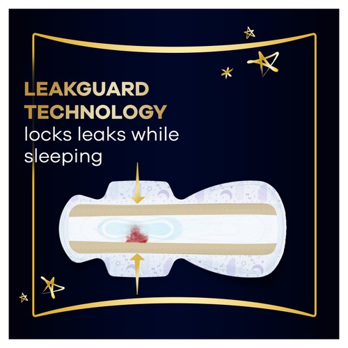 Always Ultimate Night Pads With Wings Size 6