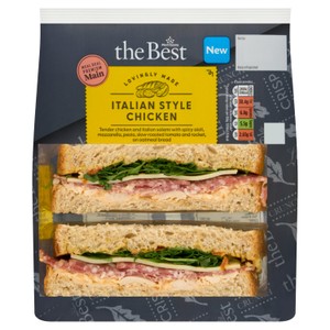 Morrisons The Best Italian Chicken Sandwich