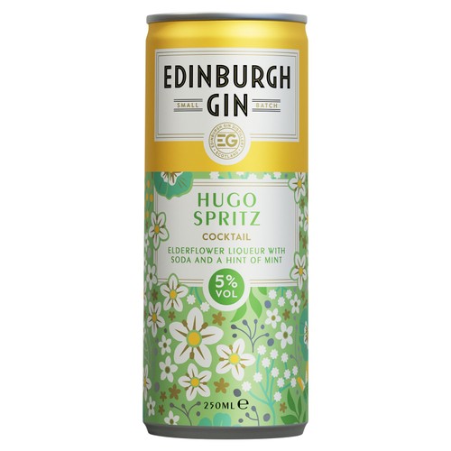 Edinburgh Gin Hugo Spritz 5% Cocktail 250cl