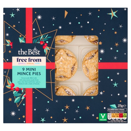 Morrisons Free From 9 Mini Mince Pies 275g