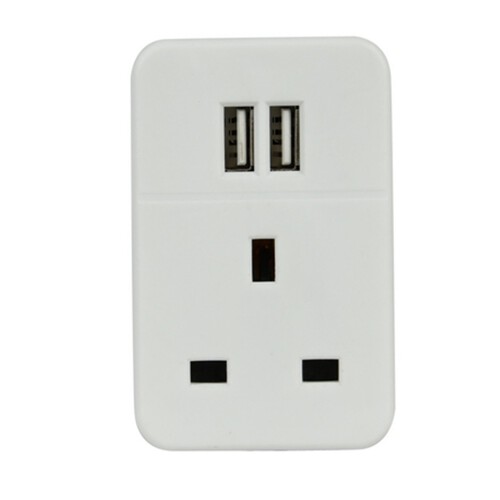 Morrisons USB / European Travel Plug Single