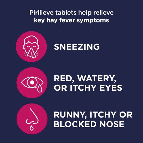 Pirilieve Hayfever Relief Tablets 10 Pack