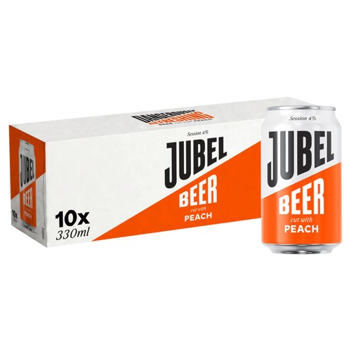 Jubel Peach 10 x 330ml