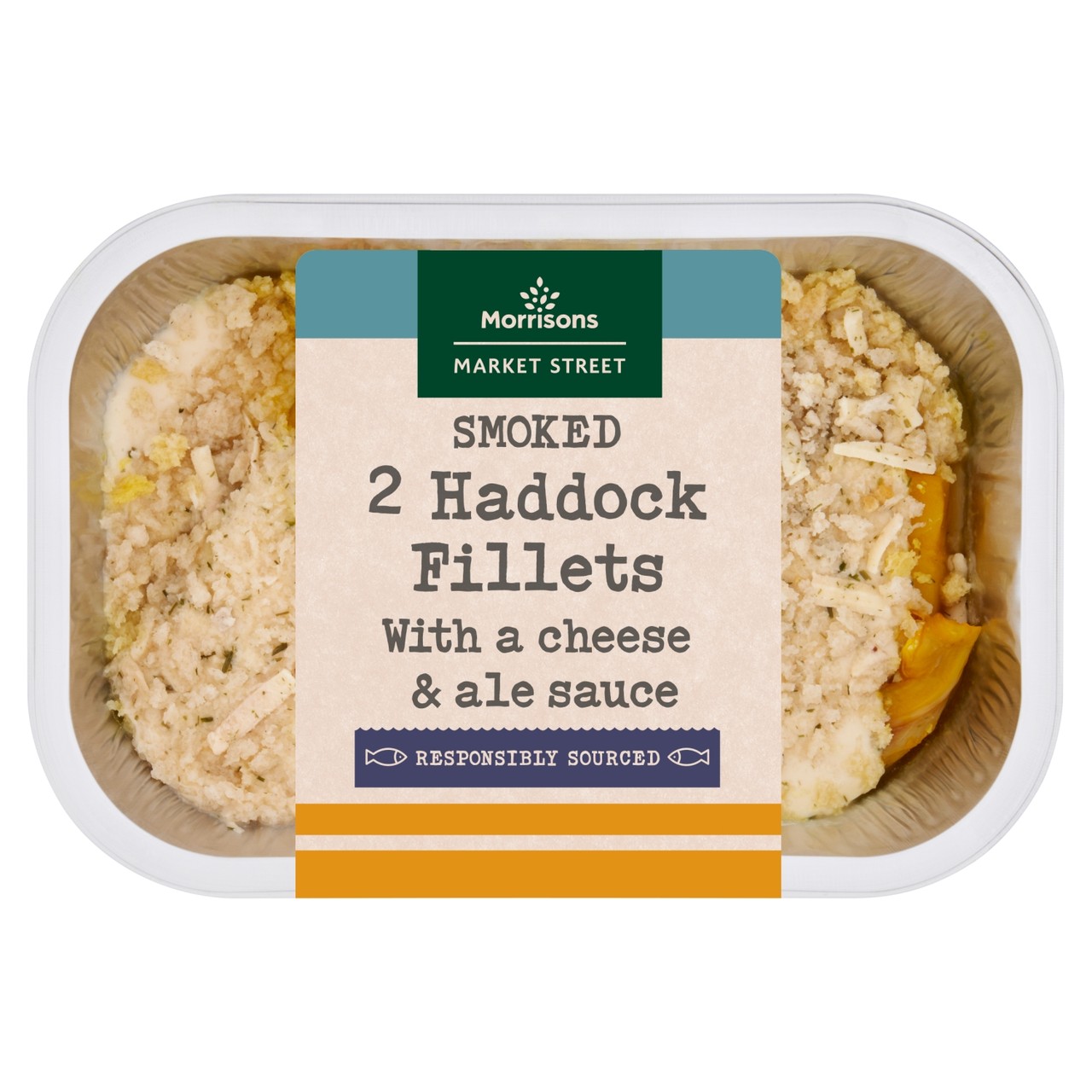 Morrisons 2 Smoked Haddock Fillets With Cheese Sauce 380g