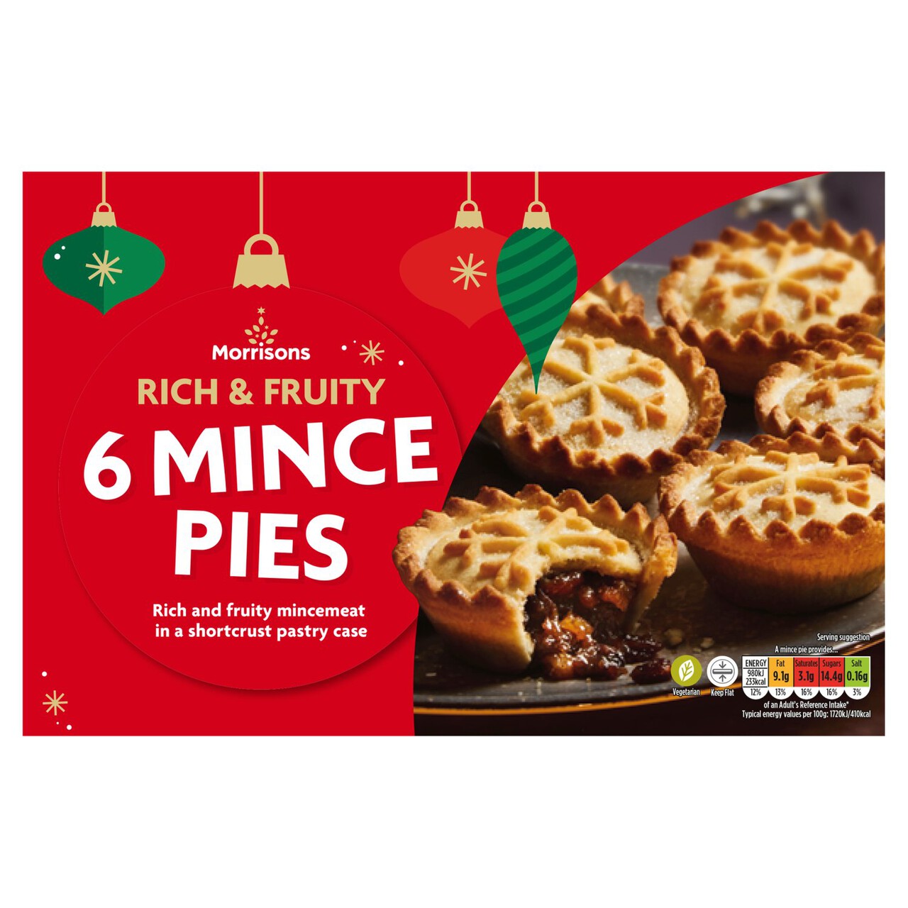 Morrisons Rich & Fruity Mince Pies
