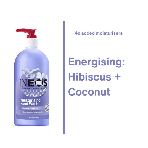 Ineos Moisturising Hand Wash Hibiscus & Coconut 