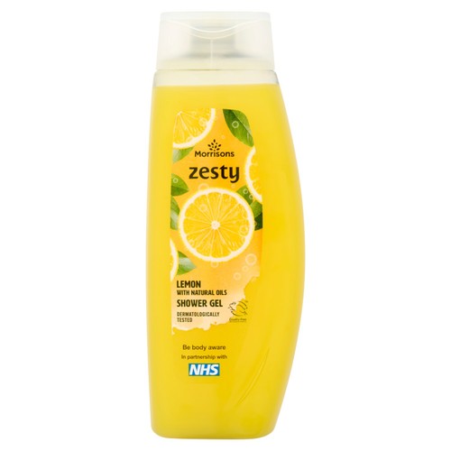 Morrisons Zesty Natural Lemon & Tea Tree Oils Shower Gel