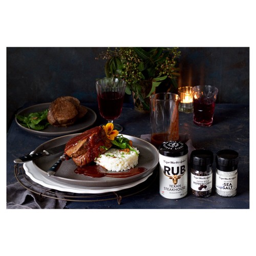 Cape Herb & Spice Rub Texan Steakhouse Seasoning 