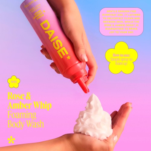 Daise Foaming Body Wash Xoxo 