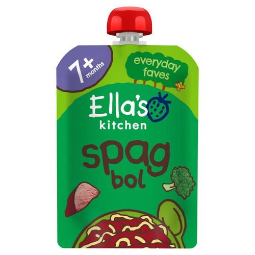 Ella's Kitchen Organic Spag Bol Baby Food Pouch 7+ Months