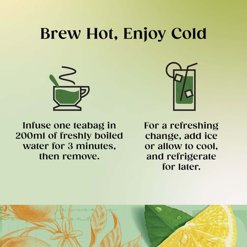 Twinings Lemon Green Tea Bags 20s