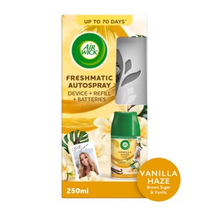 Air Wick Freshmatic Device + Refill Vanilla Haze Kit