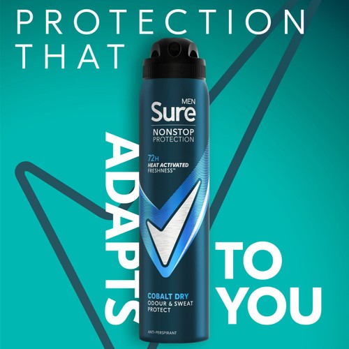 Sure For Men Anti-Perspirant Cobalt Dry 