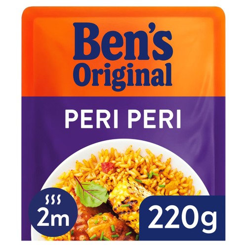 Bens Original Peri Peri Microwave Rice 