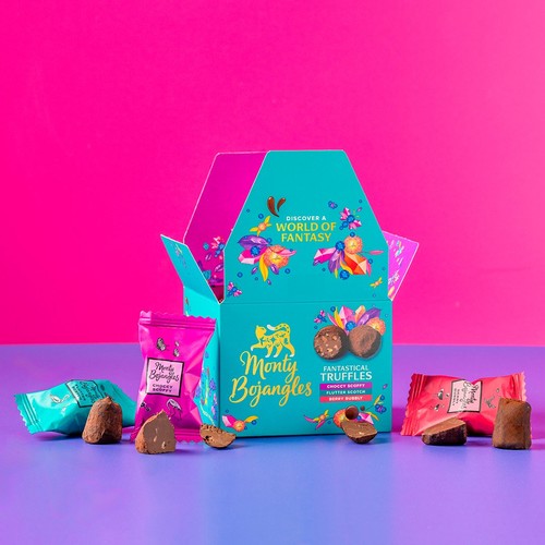 Monty Bojangles Fantastical Chocolatey Truffle Selection Gift Box 135g