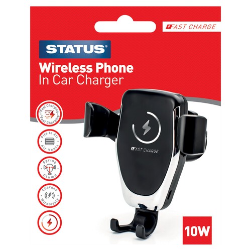 Status Wireless Phone Car Charger