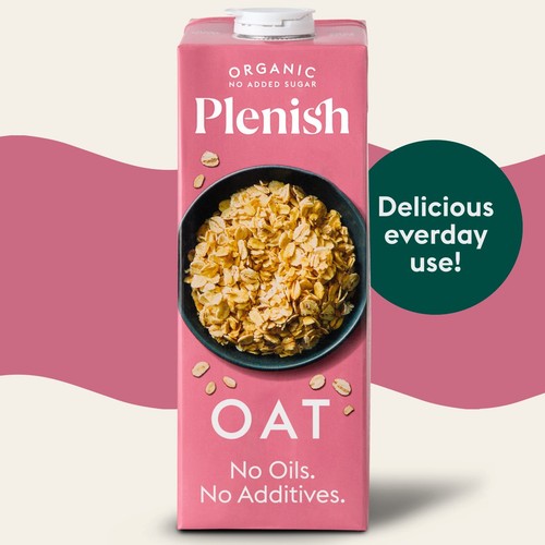 Plenish Organic Gluten Free Oat 1L