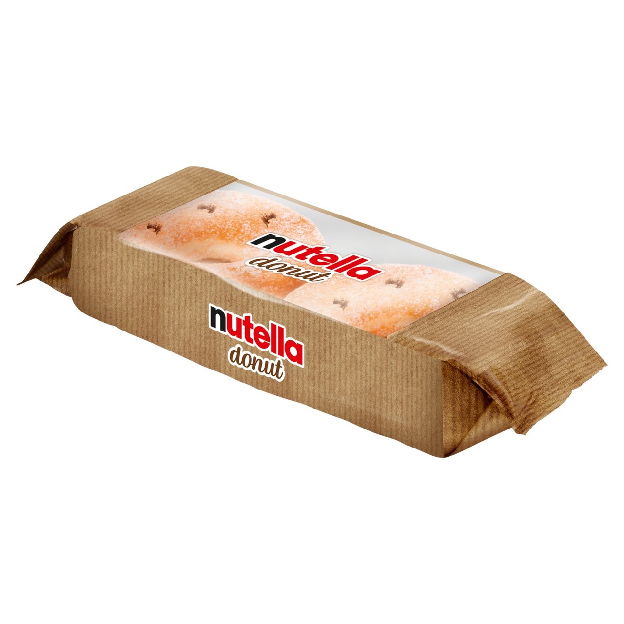 Soft donut filled with Nutella Hazelnut Spread 2 Pack