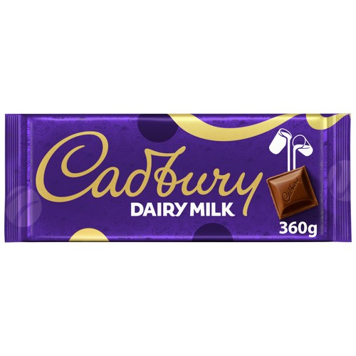Cadbury Dairy Milk Chocolate Bar 360g