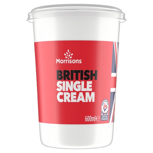 Morrisons British Single Cream