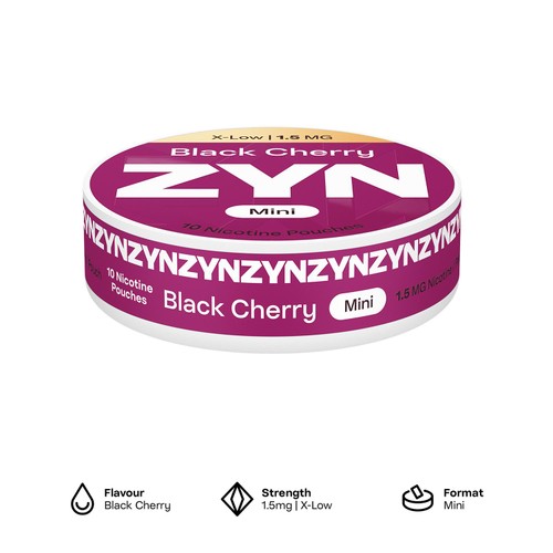 	 ZYN Black Cherry 1.5mg Nicotine Pouches
