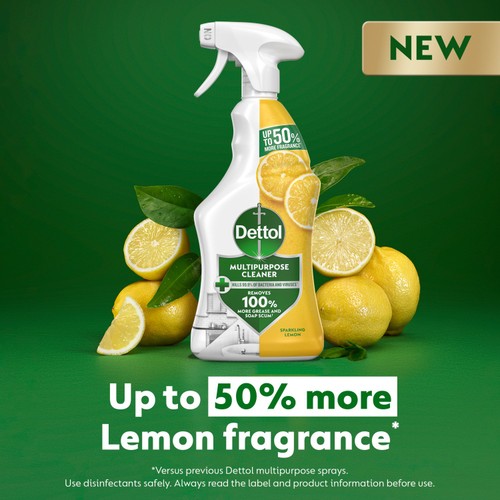 Dettol Multipurpose Spray Sparkling Lemon 750ml