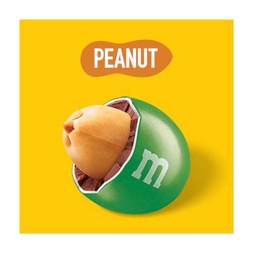 M&M's Crunchy Peanut & Milk Chocolate More To Share Pouch   200g