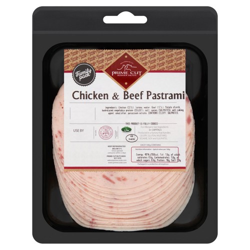 Prime Cut Chicken & Beef Pastrami Family Pack 220g