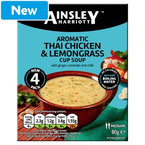 Ainsley Harriott Thai Chicken & Lemongrass Cup Soup 80g