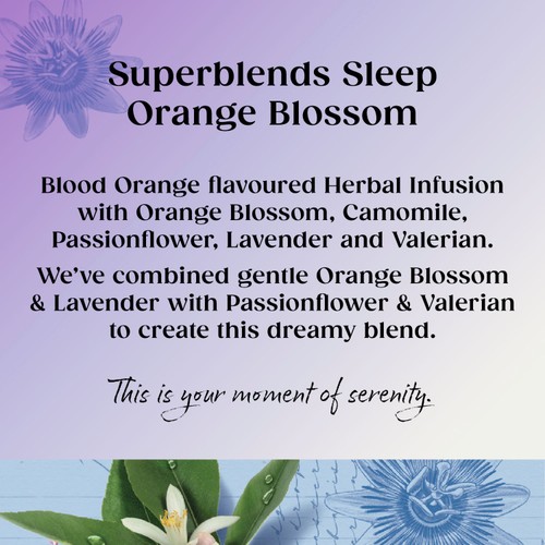 Twinings Superblends Sleep Valerian & Orange Blossom 20 Tea Bags