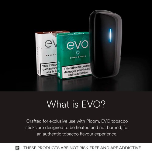 EVO Green Tobacco Sticks Designed Exclusively For Heating 20 Pack