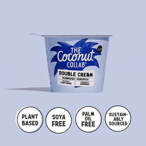 The Coconut Collaborative Coconut Double Cream 220g