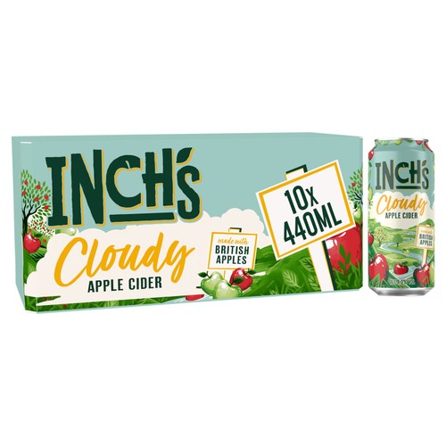 Inch's Cloudy Cider 10x440ml