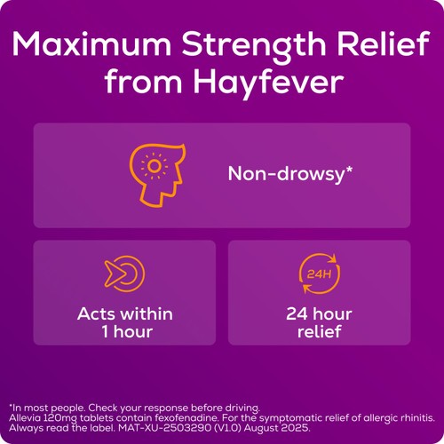 Allevia Hayfever Allergy Relief