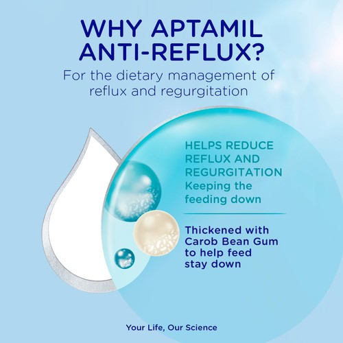 Aptamil Anti-Reflux Baby Milk Formula Powder from Birth